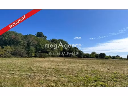 vente terrain 1265 m² à la chapelle-gonaguet (24350)  38 000 €