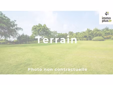 vente terrain 434 m² à plonéour-lanvern (29720)  54 500 €