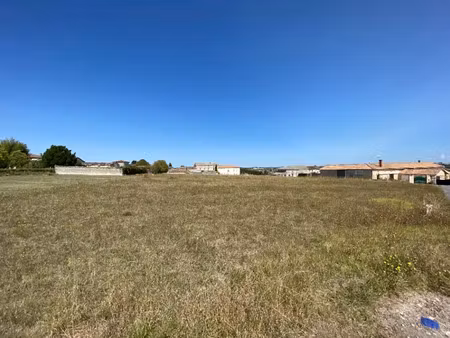 vente terrain 1296 m² à saint-brice (16100)  49 000 €