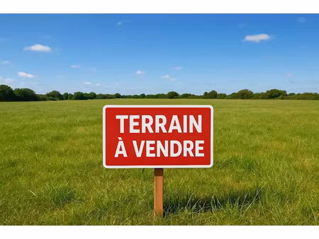 vente terrain à batir 600 m² à vernon (86340)  88 000 €