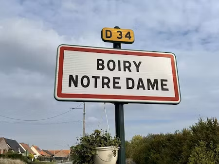 vente terrain 1380 m² à boiry-notre-dame (62156)  95 000 €