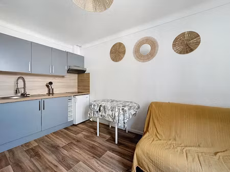 location meublée appartement 2 pièces 30 m² à canet-en-roussillon (66140)  650 €