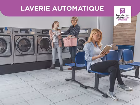 bastia - laverie automatique couture 50 m² vitrine