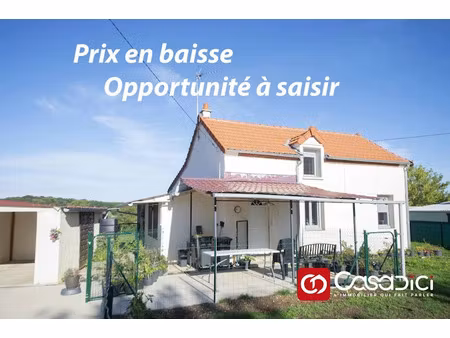 vente maison 5 pièces 70 m² à champvert (58300)  79 000 €