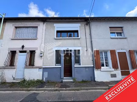 vente maison 3 pièces 60 m² à cosne-cours-sur-loire (58200)  45 000 €