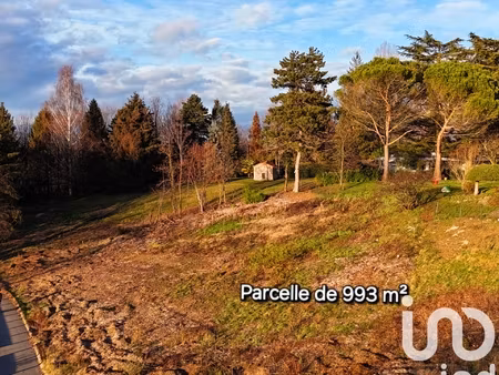 vente terrain à bâtir 993 m²