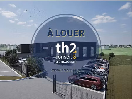 à louer – bureaux neufs – 300 m² – saint-lô (50)