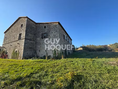 5 min. aubenas. habitable rapidement et évolutif