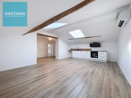 appartement à vendre t2 rénové 53m² avec parking  centre villefranche de lauragais