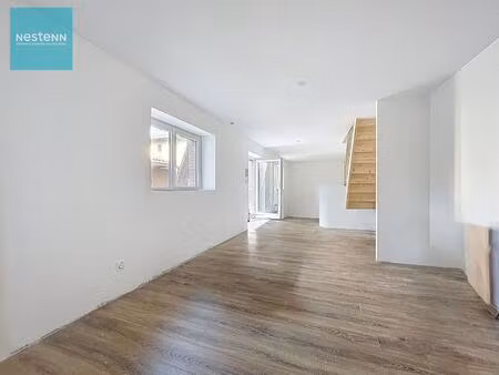 appartement à vendre t3 rdc  71m²  jardin et parkings  centre villefranche de lauragais