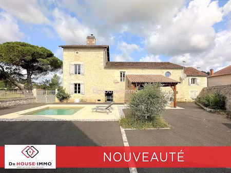 vente maison 12 pièces 368 m² à mansle (16230)  556 000 €