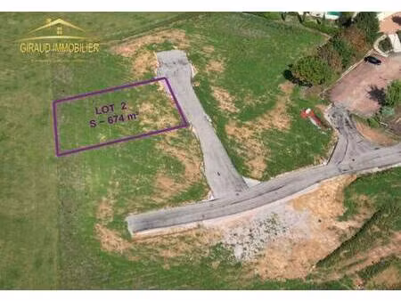 terrain constructible viabilisé à vendre