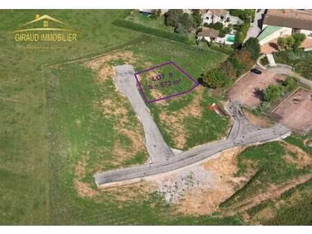 terrain constructible viabilisé à vendre