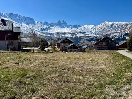 vente terrain 2073 m² albiez-montrond (73300)