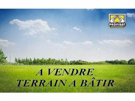terrain constructible à vendre
