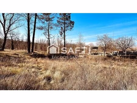 terrain constructible viabilisé à vendre