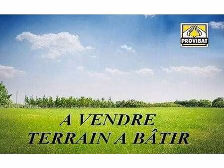 terrain constructible à vendre