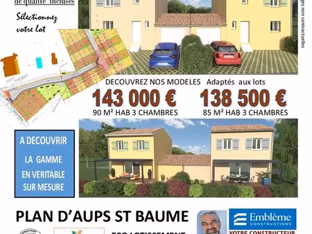 au pied de la foret de st baume decouvrez ce nouveau lotissement éco responsable