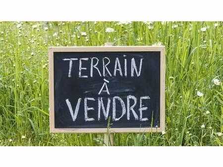 terrain constructible à vendre