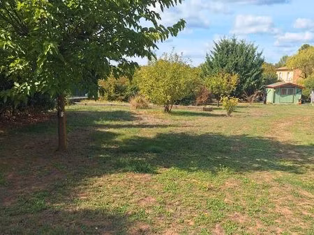 terrain 1037 m² villecroze