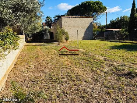 terrain 400 m² canet