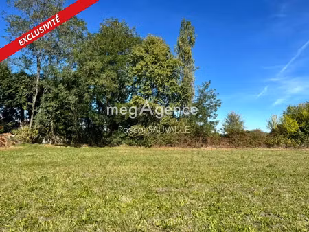 vente terrain 1641 m² à mussidan (24400)  22 000 €