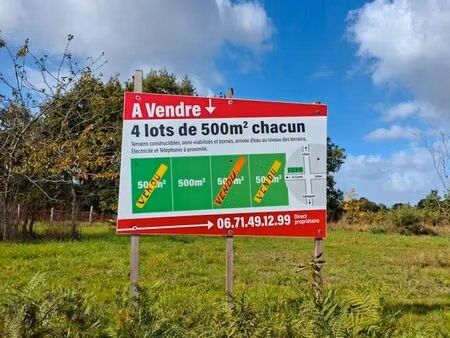 terrains à vendre