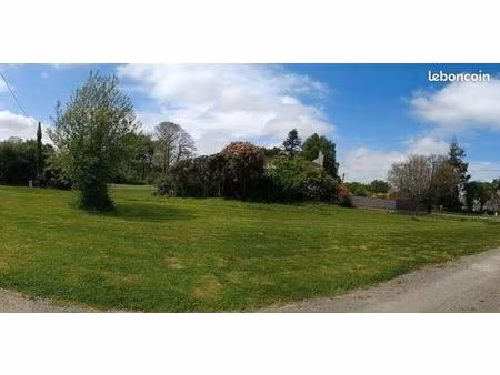 terrain 1 000 m² rosporden