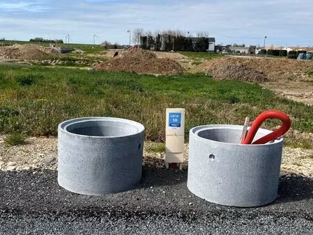 terrain 433 m² courçon