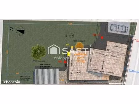 terrain 460 m² bruges