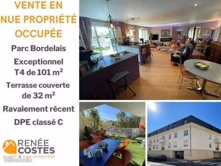 appartement en viager 4 pièces 101 m²