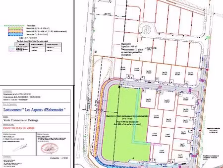 investisseur - secteur 20 kms de toulouse - terrain viabilise 7000 m2 commerces  activites