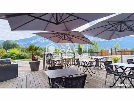bar  fonds de commerce  glacier  restaurant 425 m² montalieu-vercieu