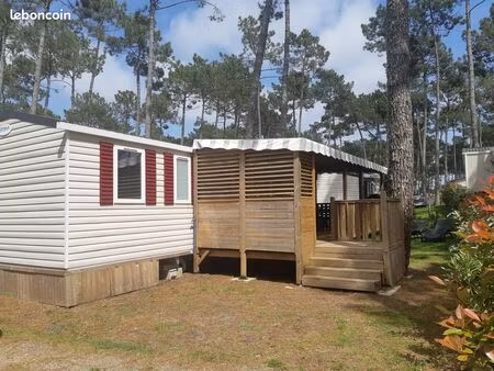 joli mobil home irm luminosa 3 dans un camping 4