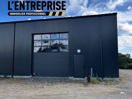 entrepôt 245 m² kersaint plabennec