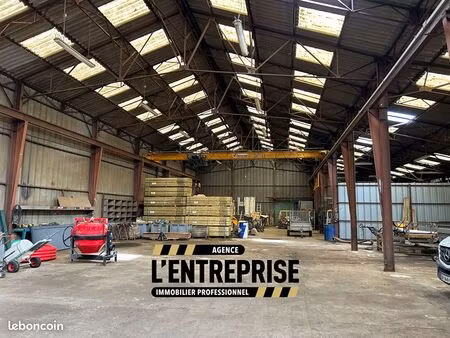 entrepôt 500 m² saint renan