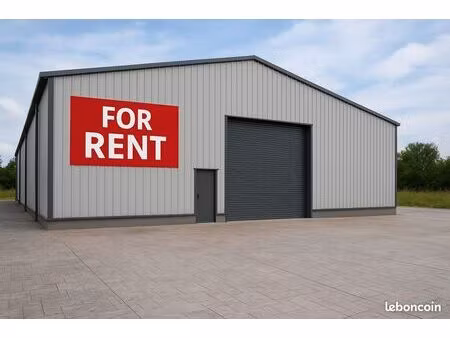 hangar propre et fonctionnel