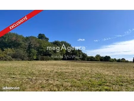 terrain 1250 m² la chapelle-gonaguet