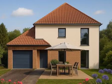 maison neuve à saint-lyé (10180)  rue du moulin