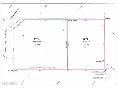 vente terrain zone artisanale