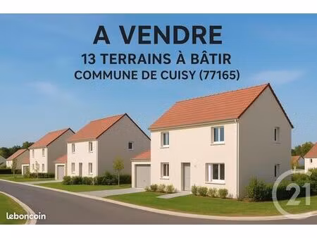 terrain 430 m² cuisy