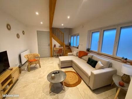 duplex f3 meublé avec goût