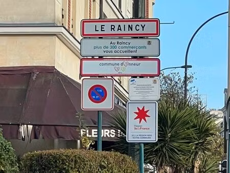 location boutique - local commercial le raincy proche gare
