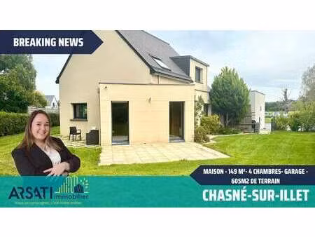 vente maison à chasné-sur-illet (35250) : à vendre / 149m² chasné-sur-illet