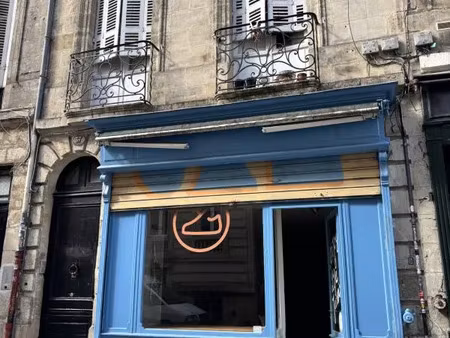 bordeaux palais gallien proche gambetta - local de 47m2 + ca