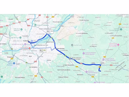 vente terrain 1020 m² à mouzillon (44330)  132 000 €