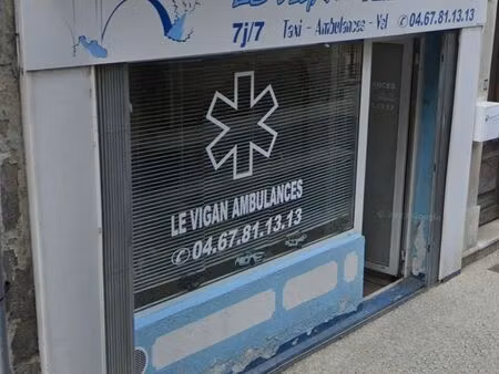 local commercial loué | centre ville le vigan