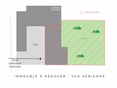 vente immeuble 160 m² à quettehou (50630)  131 000 €