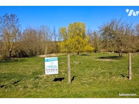 terrain 1799 m² bouret sur canche