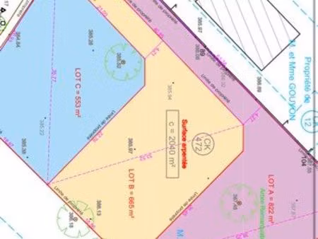 terrain constructible à cournon-d’auvergne